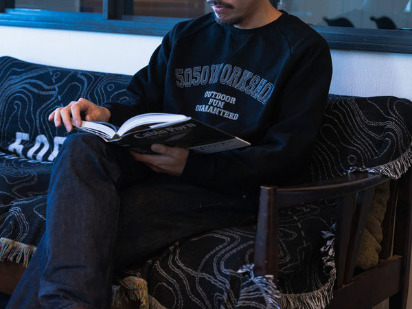 【公式限定】5050 C/NECK RAGLAN SWEAT