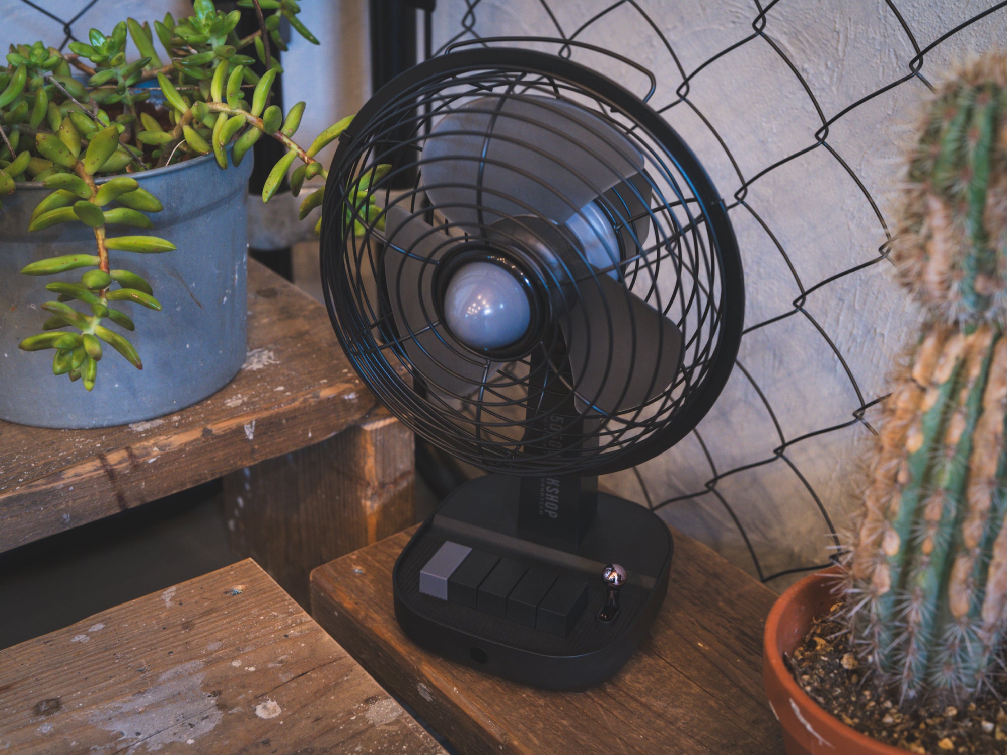 RETRO DESKTOP FAN | 5050WORKSHOP